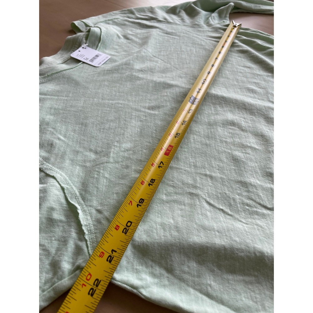 NWT We The Free People Arden Tunic Womens Green Oversized Slub Cotton - Picture 12 of 13